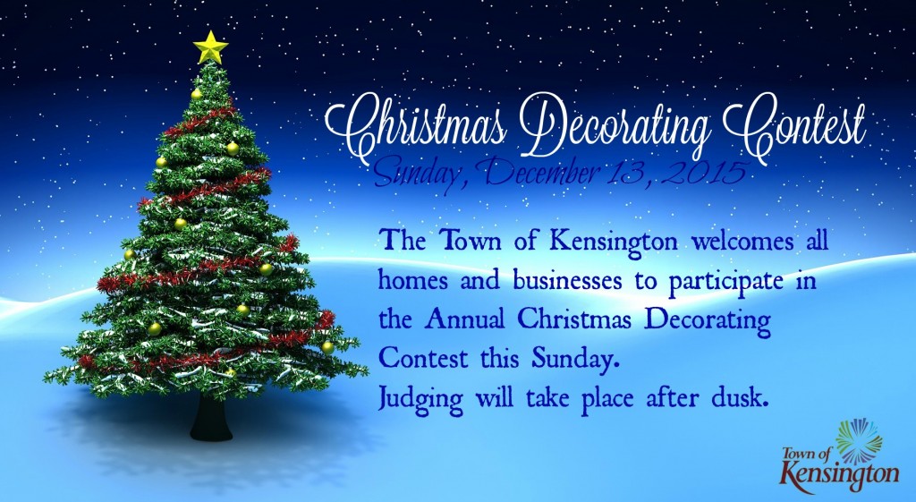 2015 Christmas Decorating Contest