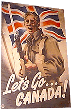 World War Two recruitment poster.