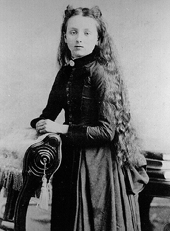 L.M. Montgomery at age 14.