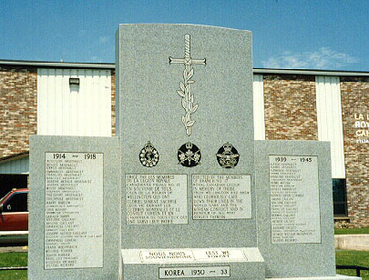 Cenotaph in Wellington
