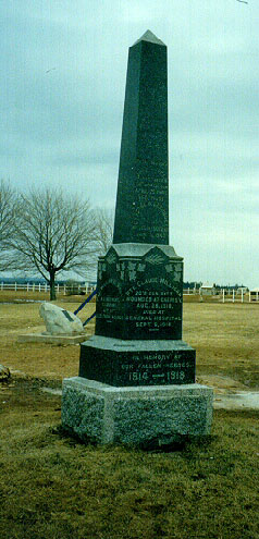 Cenotaph in Travellers Rest