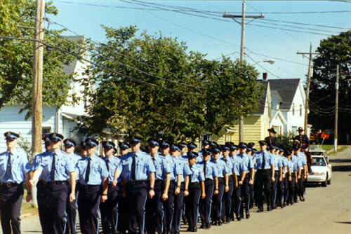 Police in Parade